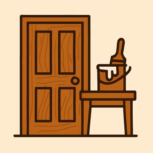 INTERIOR DOOR TOUCH-UP & STAIN